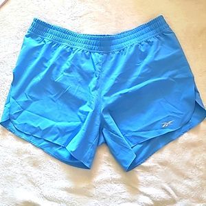 Reebok Blue Running Shorts Women's Athleisure Size M Active